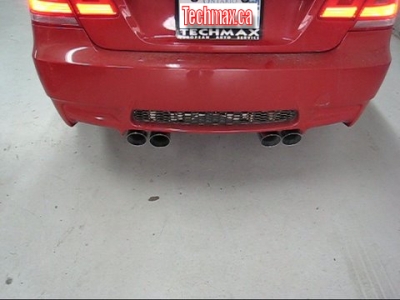 This BMW M3 Coupe just got  a brand new Magnaflow exhaust system
