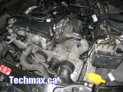Mercedes C 230 coupe engine oil leak thru harness
Mercedes C 230 engine wiring harness had to be replaced due to oil leak creeping up on the harness
Keywords: Mercedes coupe engine