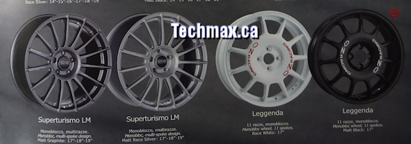 Light metal wheels