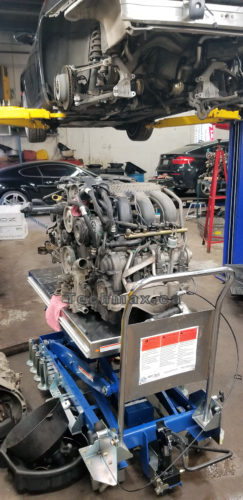 Removed Porsche Carrera