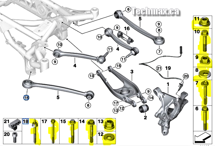 bmw suspension parts