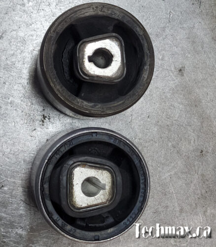 BMW Bushing old next to new