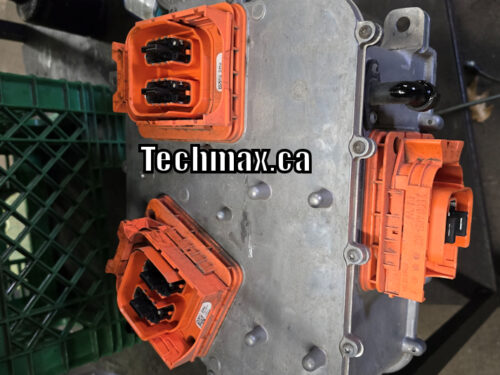 damaged BMW i3 components